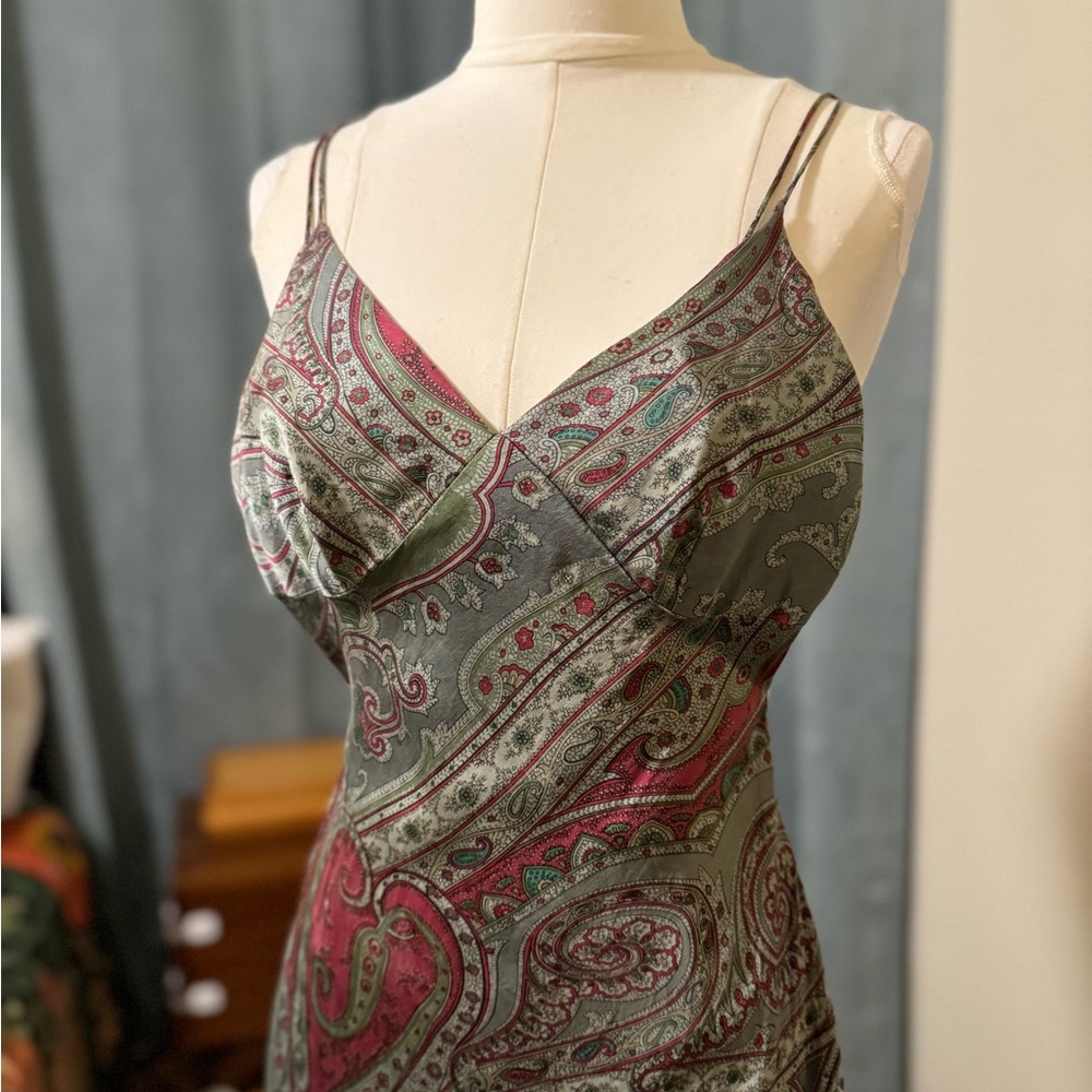 Plenty - 100% Silk slip dress - Petite Small